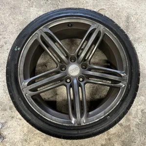 AUDI A4 S4 B8 A5 S5 8T 8F 2008-2016 19 SEGMENT ALLOY WHEEL & TYRE 8T0601025DD #4 - Picture 1 of 9