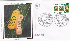 France 2000 FDC Sos Friendship yt 3356 - Picture 1 of 1