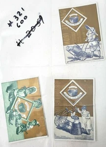 Lote Antiguo GRANITO IRONWARE Victoriano Tarjeta Comercial Anuncio Publicidad - Imagen 1 de 6