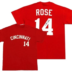 SALE - PETE ROSE Signature Name & Number T-Shirt, Pete Rose Day T Shirt for fans - Picture 1 of 6