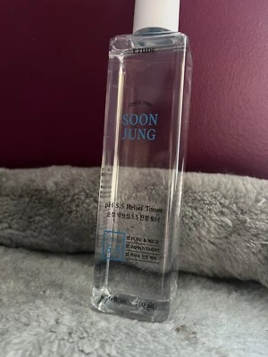 (Nuevo/Sin abrir) ETUDE House Soon Jung pH 5.5 Tónico Relieve 200 ml | Vendedor de EE. UU. Foto 1 de 4