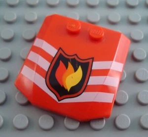Lego rotes Feuerwehrauto Auto Fahrzeug Dach - Bild 1 von 1
