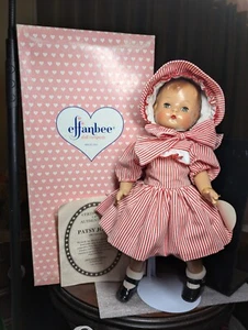 Sweet 1995 Patsy Joan Effanbee Doll Co 16” con scatola e certificato - Foto 1 di 16