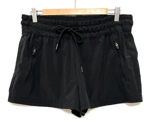 240510 Womens L Large ATHLETA 800034 Black Newport 2.5" Board Shorts EUC - Imagen 1 de 4