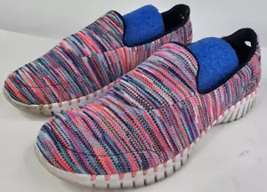 Skechers Go Walk Smart-Masterpiece/Womens/Air Cooled Goga Mat/Navy/Multi/Size 8 - Picture 1 of 12