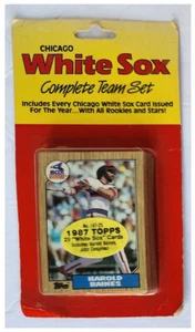 1987 Topps Chicago White Sox komplettes Team-Set; 29 Karten (HyGrade #187-25) Neu in Verpackung - Bild 1 von 3