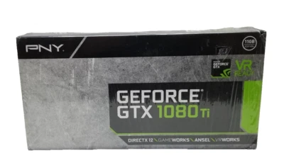 PNY GeForce VCGGTX1080T11PB-CG, GTX 1080 Ti 11GB PCI Express 3.0 x16 Video Card - Image 1 of 4