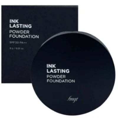 THE FACE SHOP fmgt Ink Lasting Powder Foundation SPF30 PA++ 9g BB Cover K-Beauty - Image 1 of 4