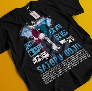 Gojo Satoru T-Shirt Geto Suguru Shirt Jujutsu Kaisen Tshirt Toji Tee Sukuna Toji - Picture 1 of 6