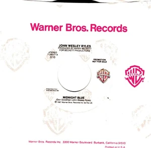 John Wesley Ryles; Midnight Blue / Midnight Blue .. DJ COPY .. 45 RPM 6312 - Picture 1 of 3