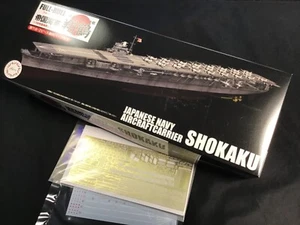 1/700 IJN Aircraft Carrier  SHOKAKU  Full-Hull model with the Detail up parts - Picture 1 of 5