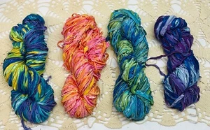Mango Moon Silk Ribbon Yarn Unit of 1, Select From Drop Down Menu, No Labels New - Picture 1 of 14