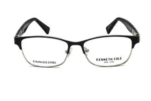 Kenneth Cole New York KC0317 Schwarz 002 Metall Optik Brille Brillengestell 54-16-140 - Bild 1 von 2