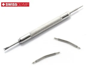 For TISSOT 18-24mm Watch Strap Band Buckle Clasp Curved Spring Bars Pins Tool - Picture 1 of 3