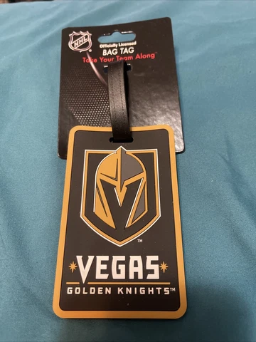 Las Vegas Golden Knights Luggage Bag Tag Travel / Identify NHL Cover