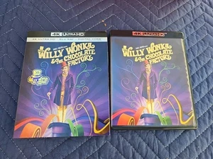 Willy Wonka & the Chocolate Factory (Ultra HD, 1971) with slipcover  - Picture 1 of 2