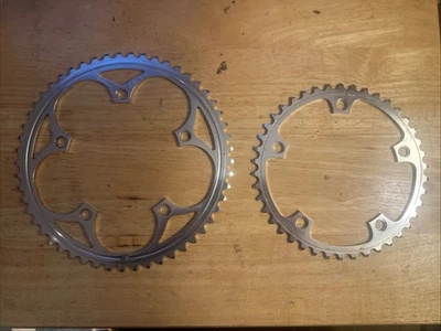 Shimano Dura Ace Chain Rings 53, 42 - Image 1 of 4