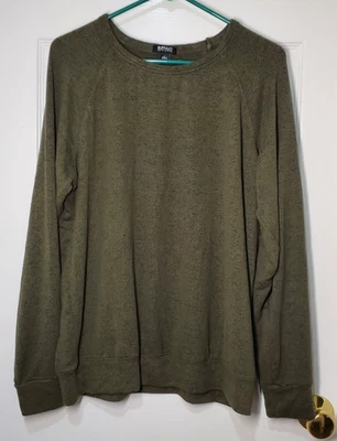 Suéter para mujer Buffalo by David Bitton manga larga cuello redondo talla LG verde Foto 1 de 4