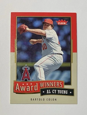 Tarjeta Bartolo Colón 2006 ganadores del Premio Fleer #AW-4, Los Angeles Angels Foto 1 de 2