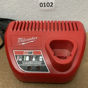 Milwaukee M12 Battery Charger Genuine 48-59-2401 Lithium-Ion 12 Volt 12V - Picture 1 of 6