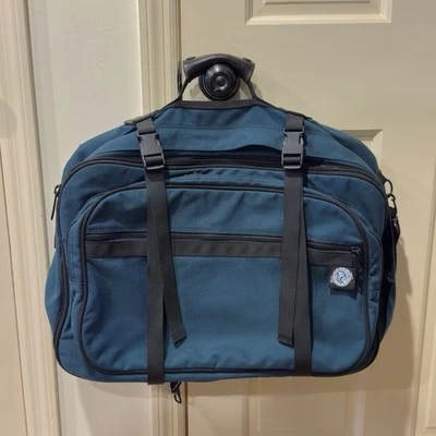 Винтажный EAGLE CREEK 90-х годов РЕДКАЯ трансформируемый рюкзак спортивная сумка зеленый туризм путешествий EUC - Изображение 1 из 4