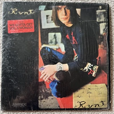 Todd Rundgren - Runt - NM Vinyl LP w/ Hype Sticker - 1970 A-10105 Ampex - Image 1 of 4