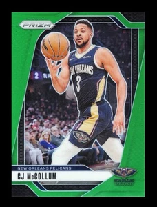 2024-25 Panini Prizm Prizms Green #160 CJ McCollum New Orleans - Picture 1 of 3