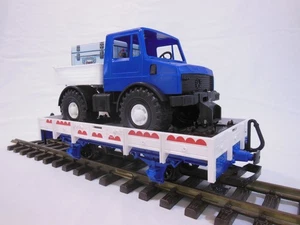 LGB Circus Flat Car with Truck G Scale - Picture 1 of 12