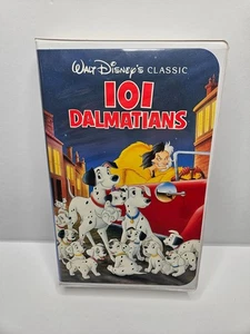DISNEY Black Diamond Classics 101 DALMATIONS Clamshell Case & VHS - Picture 1 of 4