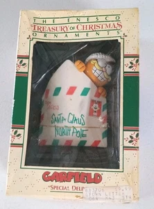 Enesco Garfield Ornament Special Delivery In Box - Picture 1 of 7