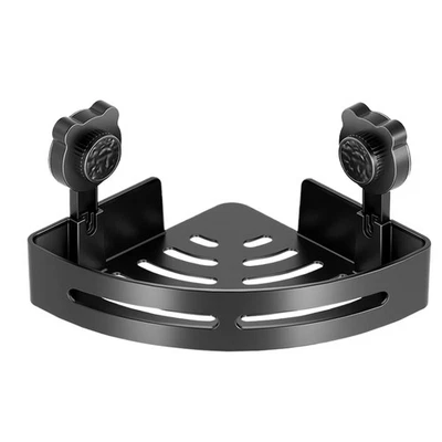Suction Cup Corner ShowerWall Mounted Bathroom Shelves Shower Storage Shelves  - Image 1 of 4