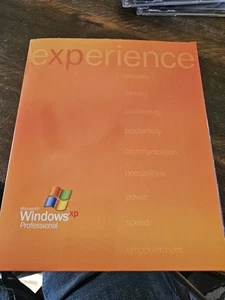 Microsoft Windows XP version professionnelle 2002 avec clé produit et CD très bon état - Photo 1/7