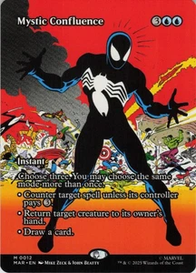 Mystic Confluence (Borderless) M Marvel Universe Eternal-Legal 12 NM Normal MTG - Picture 1 of 2