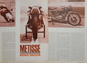 1967 Metisse Road Racer 4pg Motorcycle Test Article - Picture 1 of 1