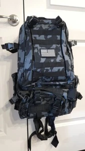 Military Tactical Backpack Outdoor Bags Army-Style Hiking Camping Detachable - Picture 1 of 6