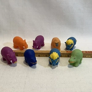 Lot 8 Vintage APPLAUSE Twist Open & Transform Body & Heads TOYS See Photos - Picture 1 of 6