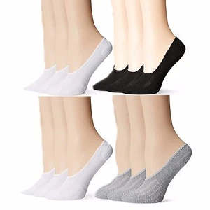6 or 12 Women's Quality Liner Low Cut Loafer Peds Socks