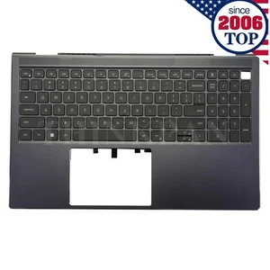 Nuevo conjunto de teclado retroiluminado con reposamanos para Dell Vostro 15 7510 0XV1DW EE. UU. - Imagen 1 de 10