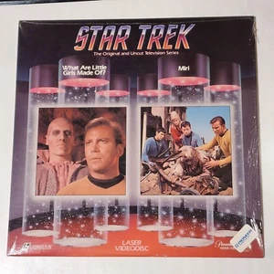 STAR TREK ORIGINAL TV WHAT ARE LITTLE GIRLS MADE OF? / MIRI LASERDISC VIDEODISC - Picture 1 of 2