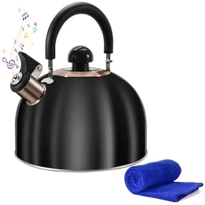 Tea KettleWhistling Tea Kettle Stovetop 2.6 Quart Tea Pots for Stove Top Food... - Picture 1 of 9