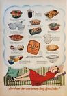 1947 Pyrex oven ware Vintage Ad make by corning glass