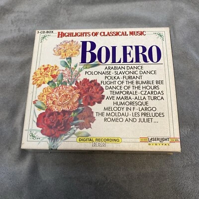 Highlights Of Classical Music Bolero Serenade Saber Dance Bolero CD Box Set - Image 1 of 4