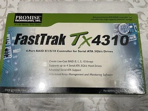 PROMISE FastTrak TX4310 PCI Quad SATA RAID Controller Card - Picture 1 of 3