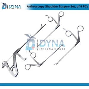 Arthroscopy Shoulder Surgery Set, of 4 PCs Orthopedic, Knee Surgery Instruments - Picture 1 of 6