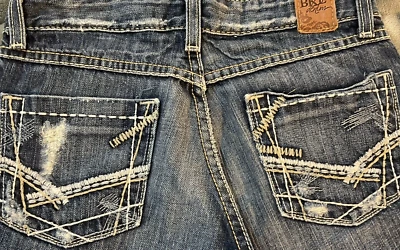 BKE Sabrina Capri Embroidered Denim Jeans Womens Size 25   - Image 1 of 4