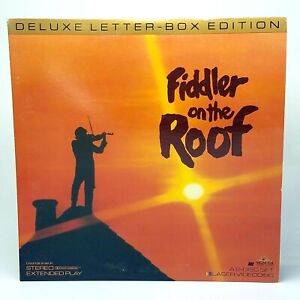 Fiddler On The Roof (1971) Deluxe Letter-Box Edition 2-Laserdisc Set Laser Disc