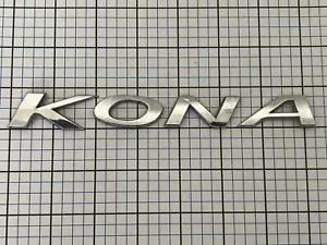 Hyundai KONA 2017 trunk emblem letters OEM Factory Genuine - Picture 1 of 3