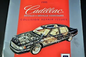 1995 Cadillac Deville Concours Collision Repair Issues 22303.43-5 Manuel Booklet - Picture 1 of 9