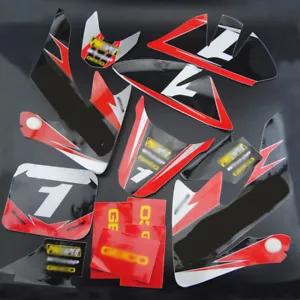 Racing 3M Graphics Kit Decals Sticker for Honda CRF50 XR50 Motorcycle dirt bike - Picture 1 of 4