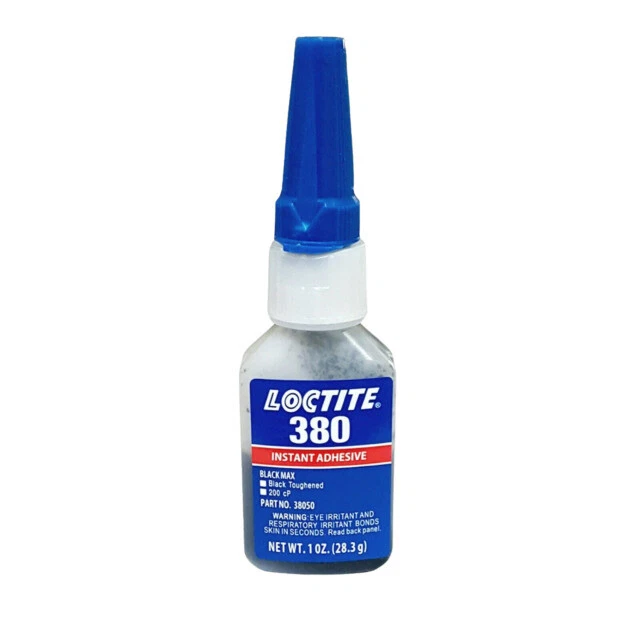 1pcs Loctite 380 Black Max Instant Adhesive Toughened 20g
